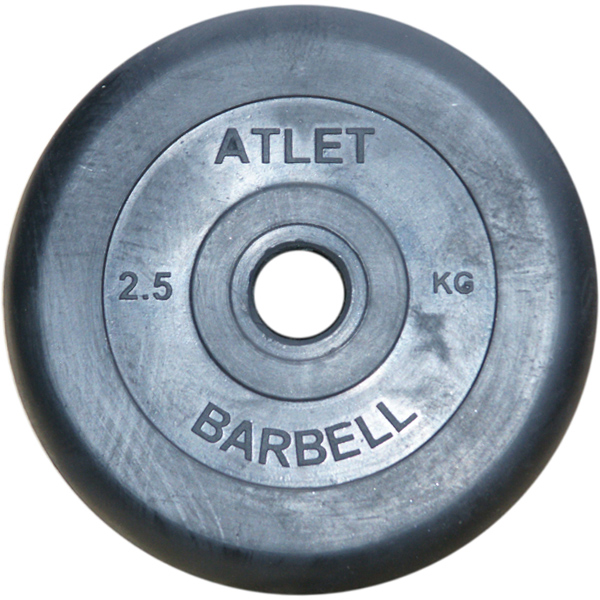 Диск обрезиненный MB-AtletB31 2.5 кг