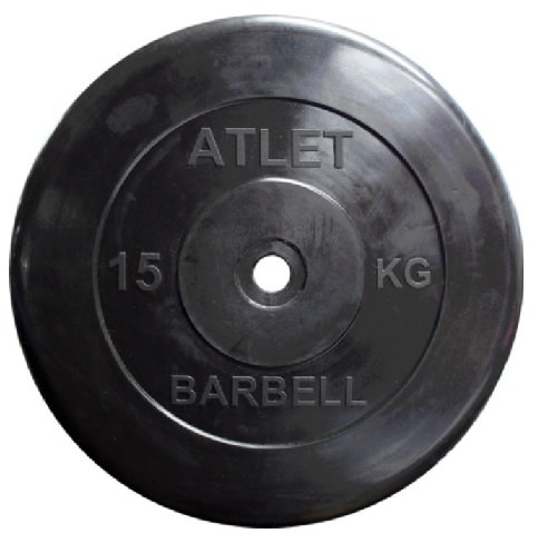 Диски обрезиненные MB-AtletB31 15 кг
