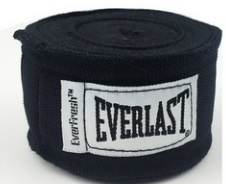 Бинты боксерские Everlast 3.5 м Elastic (черные)