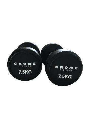 Гантельный ряд GROME DB 145 (2,5-25 кг) 10 пар