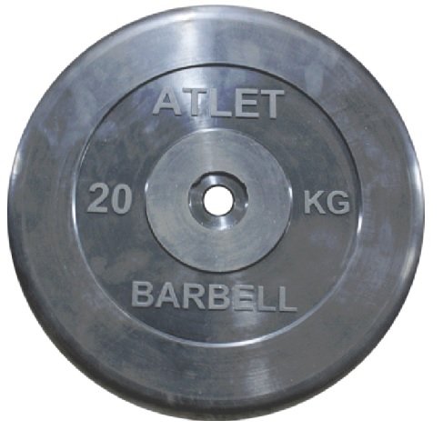 Диски обрезиненные MB-AtletB31 20 кг