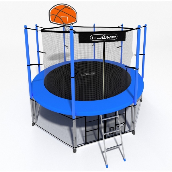 Батут i-Jump Basket 14 ft blue