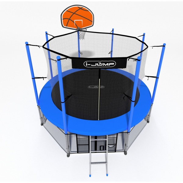 Батут i-Jump Basket 8 ft blue
