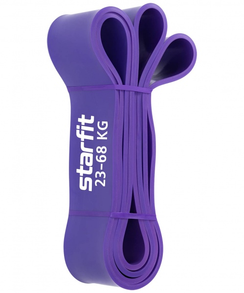 Эспандер многофункциональный Starfit ES-802 ленточный, 23- 68 кг, 208х6,4 см, фиолетовый