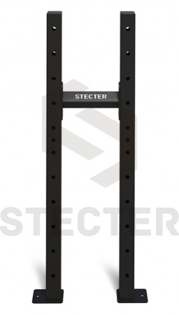 Стеллажная стойка - двойная с перемычкой (к-кт) Н=1920 мм STECTER