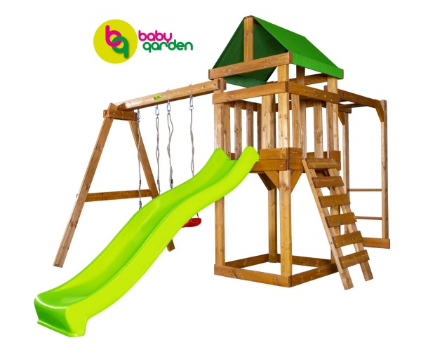 Детская игровая площадка Babygarden Play 4 (Green)