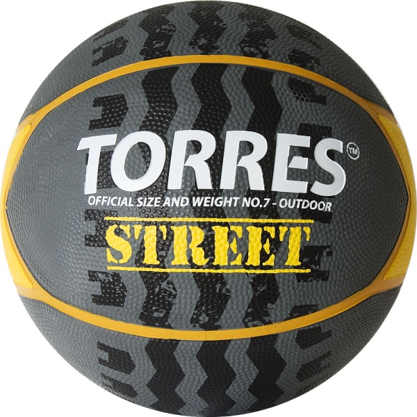 Мяч баскетбольный TORRES Street B02417, размер 7  