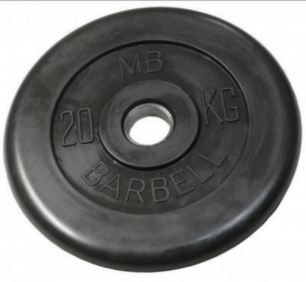 Обрезининый диск Barbell MB-PltB31 20 кг