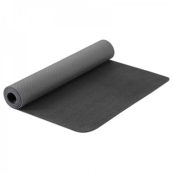 Коврик для йоги AIREX Yoga ECO Pro Mat ( 183 cм х 61 см х 4 мм, антрацит	)