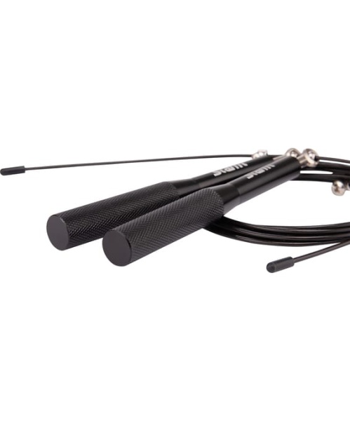 Скакалка RP-301 скоростная с металлическими ручками, черный