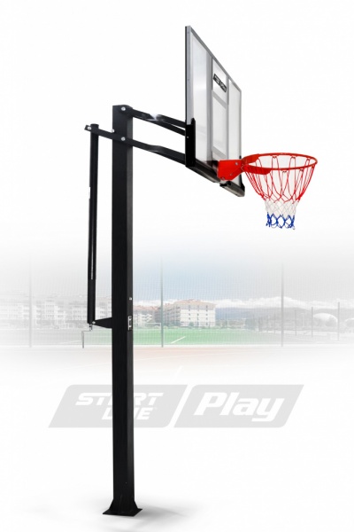 Стационарная баскетбольная стойка SLP Professional 022B