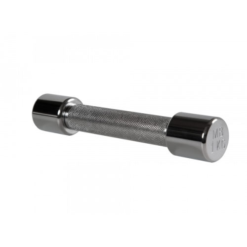 Гантель хромированная 1 кг MB BARBELL MB-FitM-1