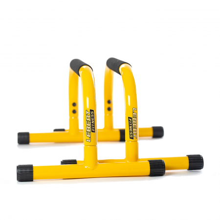 Упоры LEBERT Parallettes 30,5 х 63,5 см, 5 кг, желтый