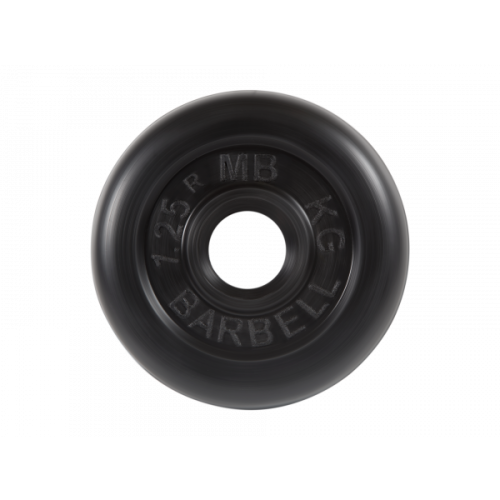 Диск обрезиненный "Стандарт" 1,25 кг MB BARBELL MB-PltB26-1,25