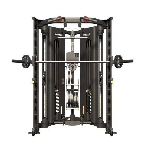 Домашний комплекс для функциональных тренировок HOIST H-8 черный матовый, стек 68 кг х 2