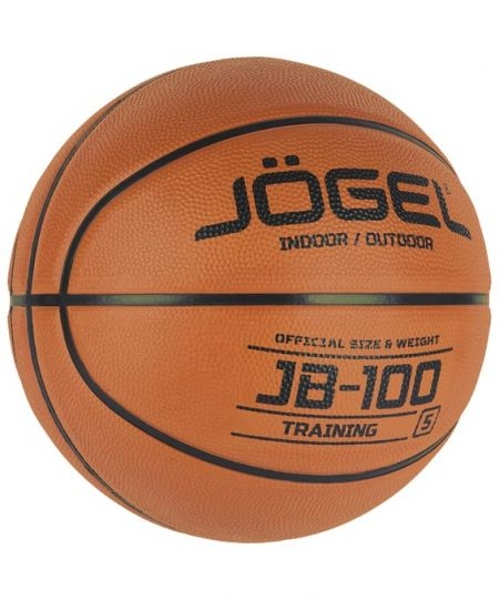 Баскетбольный мяч JOGEL JB-100 размер 5, indoor/outdoor