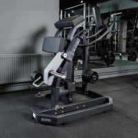 D-955 Сгибание ног стоя(Leg Curl) рычаги серый