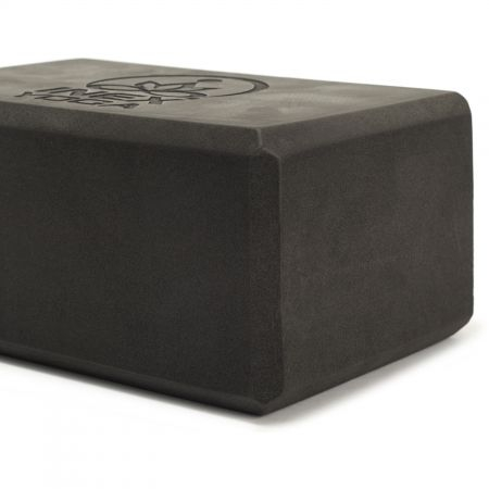Блок для йоги INEX Yoga Block EVA 4" 23 x 15 x 10 см, темно-серый с рисунком, NEW
