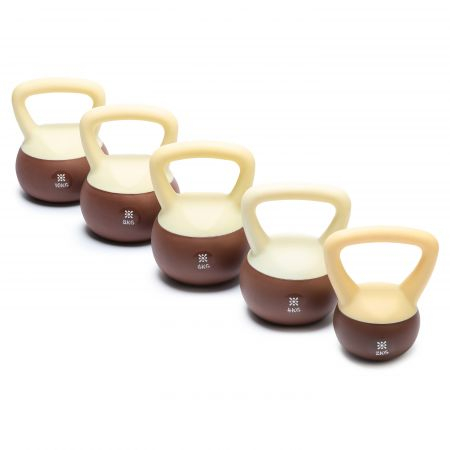 Мягкая гиря LIVEPRO Soft Kettlebell 2 кг, бело-коричневый