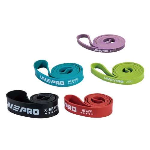 Ленточный амортизатор LIVEPRO SuperBand очень низкое сопротивление, фиолетовый