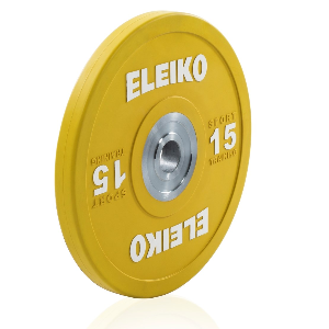 Диск ELEIKO спортивный 15кг, тяжелоатлетический стандарт