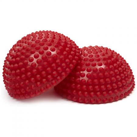 Массажная балансировочная полусфера TOGU Senso Balance Hedgehog красный