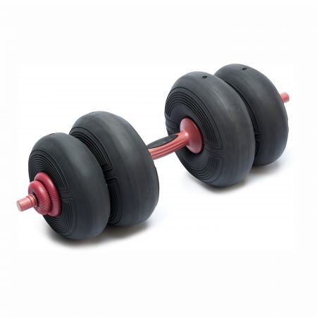 Мягкая гантель LIVEPRO Soft Dumbbell 10 кг, серый/зеленый