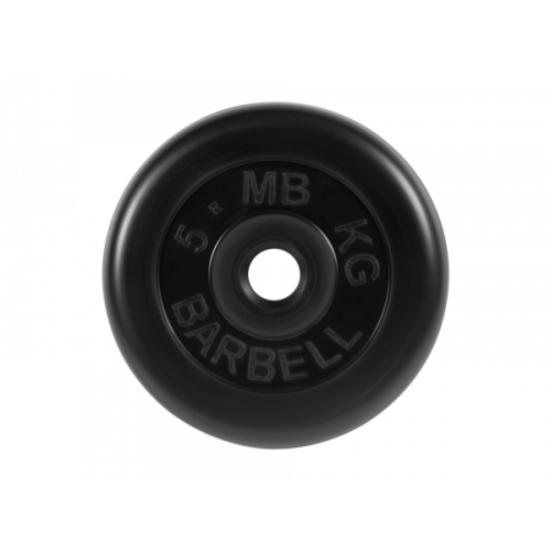 Диск обрезиненный "Стандарт" 5 кг MB BARBELL MB-PltB31-5