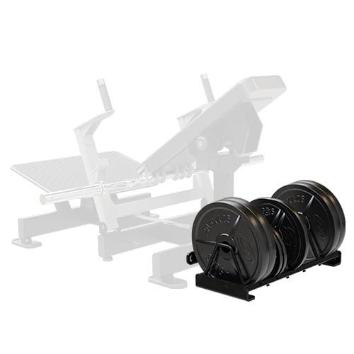 Опциональная подставка для дисков к NAUTILUS GLUTE DRIVE черный матовый