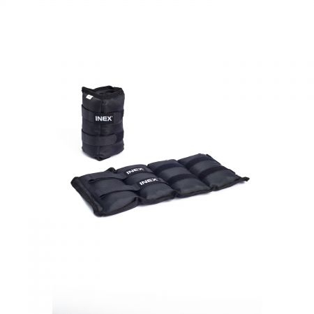 Отягощения для рук и ног INEX AW1001 2 кг, пара, черный