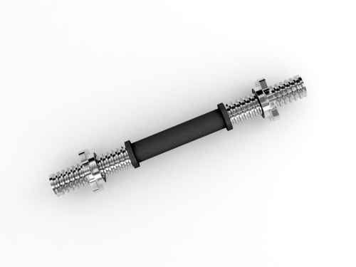 Гриф гантельный обрезиненный UNIX Fit 350 мм / 25 мм, макс. нагрузка, кг 50