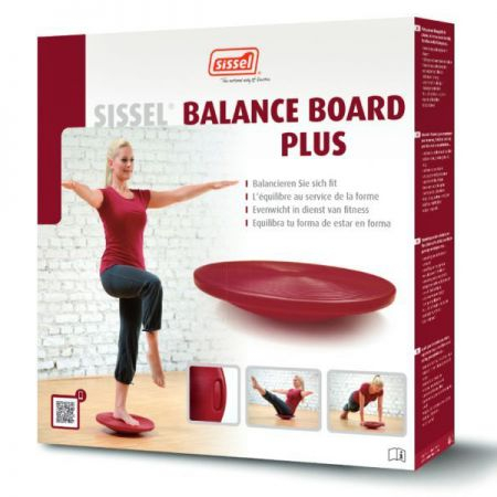 Балансировочная платформа SISSEL Balance Board Plus красный