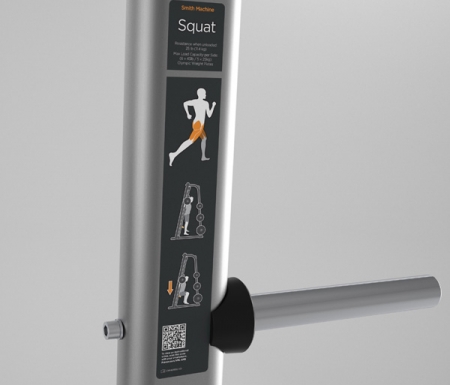 Наклонная машина Смита PRECOR Discovery Line DPL 802 черный