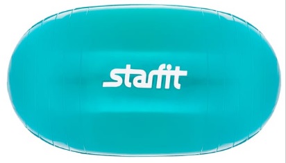 Мяч гимнастический StarFit GB-801, овальный, бирюзовый