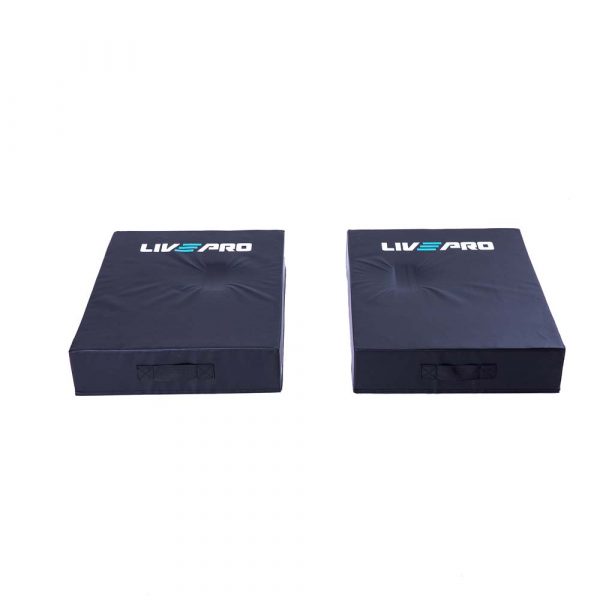 Мягкие плинты для штанги LIVEPRO Barbell Cushion 2 штуки, черный