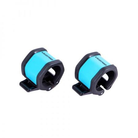Олимпийские замки LIVEPRO Lite Barbell Collars пара, черный/синий