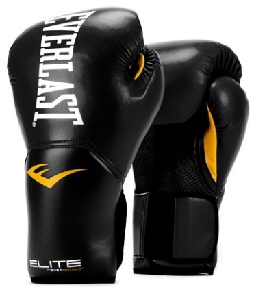 Перчатки тренировочные EverLast Elite ProStyle 10oz (черный)