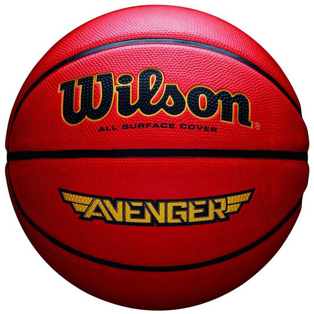 Мяч баск. WILSON Avenger, WTB5550XB, р.7, резина, бутил. камера, оранжевый
