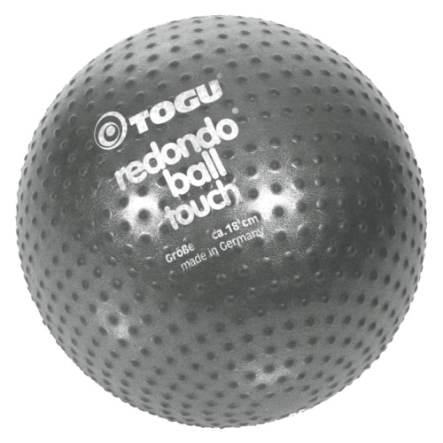 Пилатес-мяч TOGU Redondo Ball Touch 18 см, антрацит