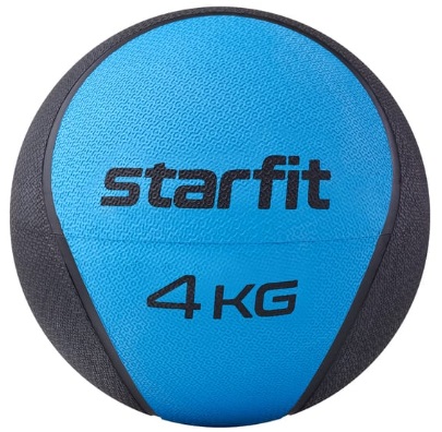 Медбол высокой плотности StarFit GB-702, 4 кг, синий