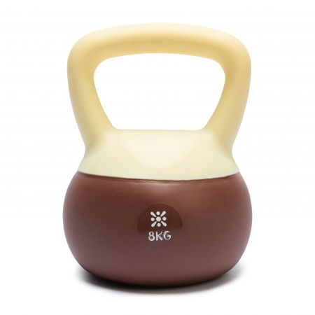 Мягкая гиря LIVEPRO Soft Kettlebell 6 кг, бело-коричневый