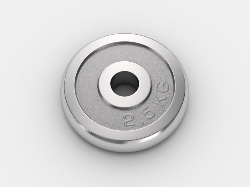 Диск хромированный UNIXFIT 2,5kg / 25mm