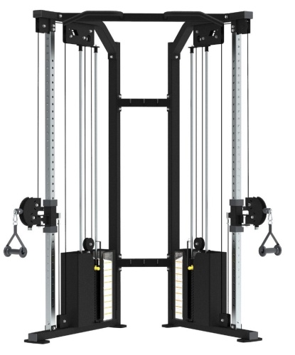 IF9330 Двойная регулируемая тяга Impulse Light  (2х73 кг), частичное заднее зачехление весового стека