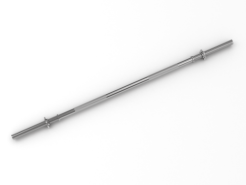 Гриф прямой хромированный UNIXFIT 1,5 м / 25 мм