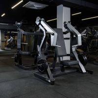 D-915 Наклонный жим от груди (Incline Chest Press) рычаги серый