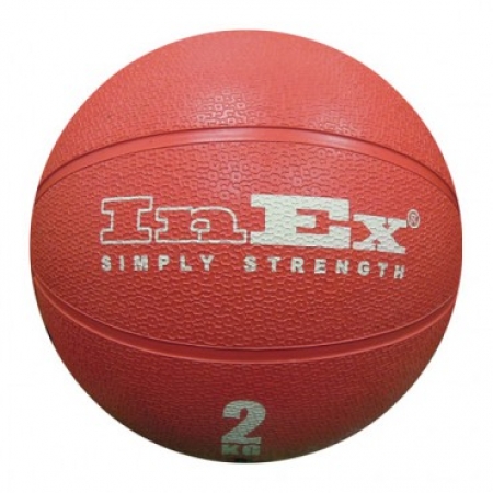Медбол INEX Medicine Ball 1 кг, оранжевый