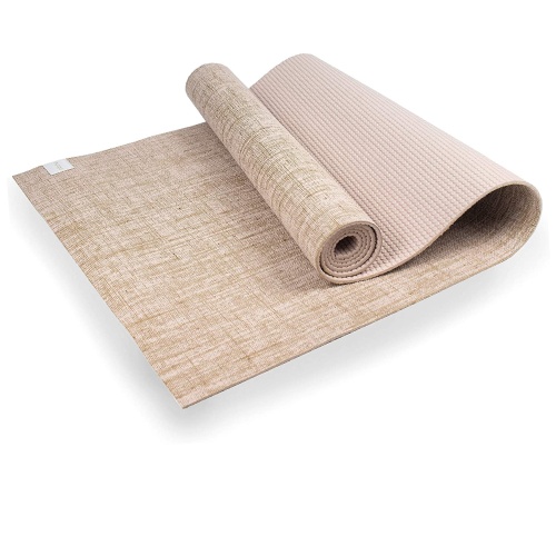 Коврик для йоги MYGA Yoga Mat Jute 183 х 61 х 0,5 см, джут
