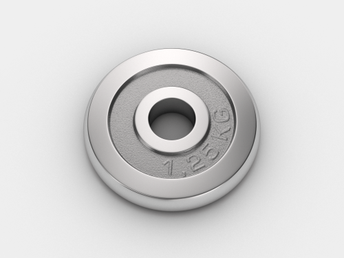 Диск хромированный UNIXFIT 1,25kg / 25mm