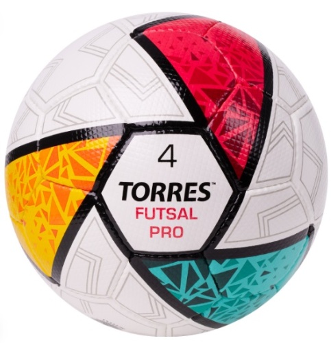 Мяч футзальный TORRES Futsal Pro, размер 4
