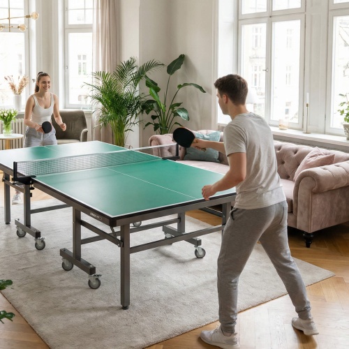 Профессиональный теннисный стол UNIX Line 25 mm MDF (Green)